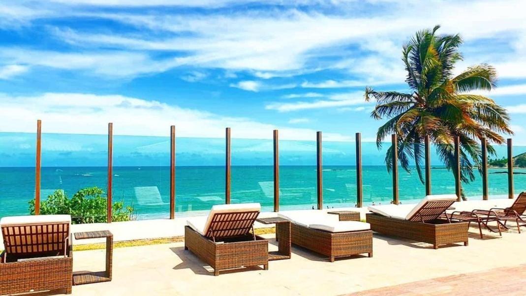 Flat Tabatinga Nord, Vista Para O Mar Conde  Exterior foto